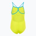 Strój pływacki jednoczęściowy dziecięcy arena Star Graphic Lightdrop Back soft green/turquoise 2