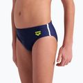 Slipy pływackie dziecięce arena Swim Briefs Solid navy/white/white 8