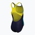 Strój pływacki jednoczęściowy dziecięcy arena Light Tricks Swim Pro Back navy/soft green/multi 4