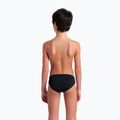 Slipy pływackie dziecięce arena Foam Swim Briefs black/soft green multi 7