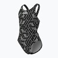 Strój pływacki jednoczęściowy dziecięcy arena Escape Swim Tech L black/team black 4