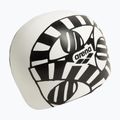 Czepek pływacki arena dwustronny Reversible Cap open your eyes/black 4