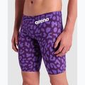 Jammery pływackie męskie arena Powerskin Carbon Air2 LE Jammer leopard violet 4