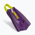 Płetwy do pływania Arena Powerfin Pro II plum/artic lime 2