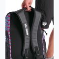 Plecak pływacki arena Spiky III 45 l Allover racing stripes 6