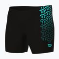 Bokserki pływackie męskie arena Kikko V Swim Mid Jammer Graphic black/water 4