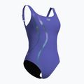 Strój pływacki jednoczęściowy damski arena Ginevra Wing Back violet 3