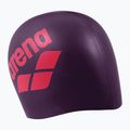 Czepek pływacki arena Big Logo plum/bright coral 2