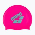 Czepek pływacki arena Big Logo shocking pink/water