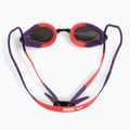 Okulary do pływania arena Tracks Mirror copper/plum/bright coral 3