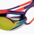 Okulary do pływania arena Tracks Mirror copper/plum/bright coral 5