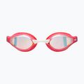 Okulary do pływania arena Air-Speed Mirror yellow copper/bright coral/plum 4