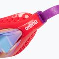 Okulary do pływania arena Air-Speed Mirror yellow copper/bright coral/plum 5