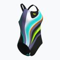 Strój pływacki jednoczęściowy damski arena Water Fluids Swim Pro Back black multi/black 3
