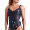 Strój pływacki jednoczęściowy damski arena Abyss U Back multi black/black 8