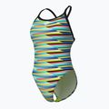 Strój pływacki jednoczęściowy damski arena Racing Stripe Xcriss Cross black multi/black 4