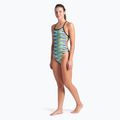 Strój pływacki jednoczęściowy damski arena Racing Stripe Xcriss Cross black multi/black 6