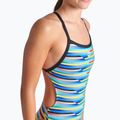 Strój pływacki jednoczęściowy damski arena Racing Stripe Xcriss Cross black multi/black 8