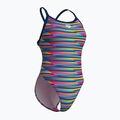 Strój pływacki jednoczęściowy damski arena Racing Stripe Xcriss Cross navy multi/navy 3