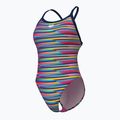 Strój pływacki jednoczęściowy damski arena Racing Stripe Xcriss Cross navy multi/navy 4