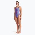 Strój pływacki jednoczęściowy damski arena Racing Stripe Xcriss Cross navy multi/navy 6
