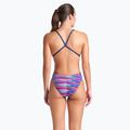 Strój pływacki jednoczęściowy damski arena Racing Stripe Xcriss Cross navy multi/navy 7