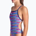 Strój pływacki jednoczęściowy damski arena Racing Stripe Xcriss Cross navy multi/navy 8