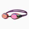 Okulary do pływania arena Zoom X-Fit Mirror copper/bright coral/plum