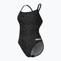 Strój pływacki jednoczęściowy damski arena Snake Skin Challenge black/team black 4