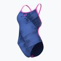 Strój pływacki jednoczęściowy damski arena Arch Lace Back multi blue/navy/shocking pink 4