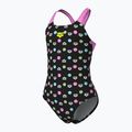 Strój pływacki jednoczęściowy dziecięcy arena Multiple Dot Swim Pro Back multi black/orchid 4