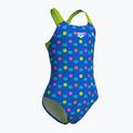 Strój pływacki jednoczęściowy dziecięcy arena Multiple Dot Swim Pro Back multi blue/artic lime 3