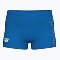 Bokserki pływackie dziecięce arena Logo Swim Short blue river/white