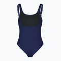 Strój pływacki jednoczęściowy damski arena Isa Squared Back navy/ice 2