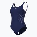 Strój pływacki jednoczęściowy damski arena Isa Squared Back navy/ice 4