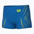 Bokserki kąpielowe dziecięce arena Poseidonia Swim Short blue river/artic lime 3