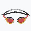 Okulary do pływania arena Cobra Edge Swipe Mirror gold/red 2