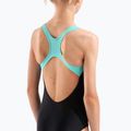 Strój kąpielowy jednoczęściowy dziecięcy arena Kikko Swim Pro Back black/water 9