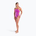 Strój pływacki jednoczęściowy damski Arena Team Swimsuit Challenge Solid very fuchsia/team green 6