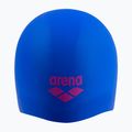 Czepek pływacki arena Long Hair neon blue/shocking pink 3