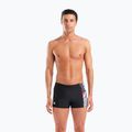 Bokserki pływackie arena Lit Logo Swim Short black/multi 5