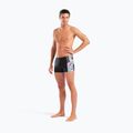 Bokserki pływackie arena Lit Logo Swim Short black/multi 6