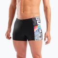 Bokserki pływackie arena Lit Logo Swim Short black/multi 8