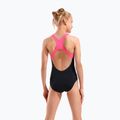 Strój pływacki jednoczęściowy dziecięcy arena Dots Swim Pro Back black multi/black/shocking pink 7