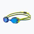 Okulary do pływania dziecięce arena Python Mirror Jr blue/blue/lime 5