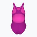 Strój kąpielowy jednoczęściowy dziecięcy Arena Team Swim Tech Solid very fuchsia/water 2