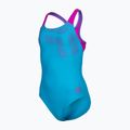 Strój kąpielowy jednoczęściowy dziecięcy arena Kikko Swim Pro Back turquoise/very fuchsia 3