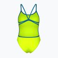 Strój pływacki jednoczęściowy damski Arena Lace Back Solid artic lime/blue cosmo 2