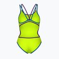 Strój pływacki jednoczęściowy damski arena One Double Cross Back One Piece artic lime/plum/blue cosmo 2