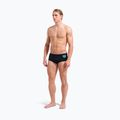 Bokserki pływackie męskie arena One Low Waist Short Big Logo black/black 6
